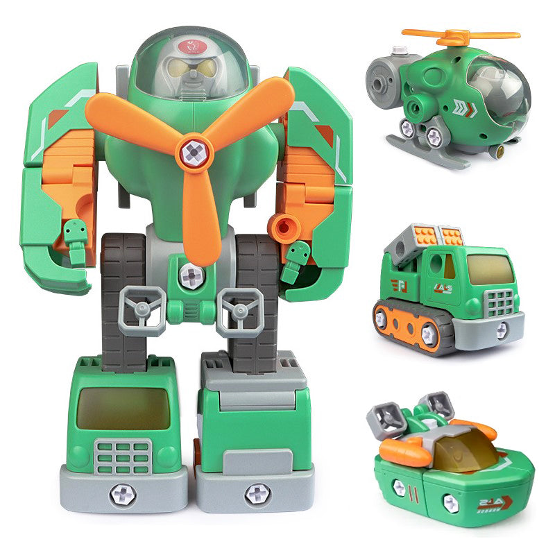 Action Military Vehicle Building Set for Kids - Luxicro