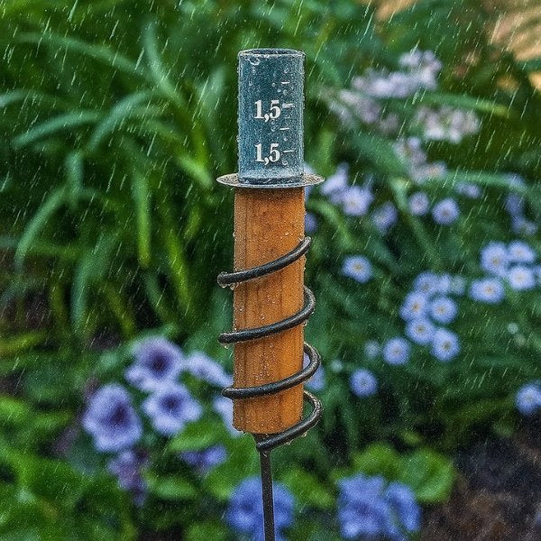 Accurate Copper Rain Gauge for Home and Garden - Luxicro