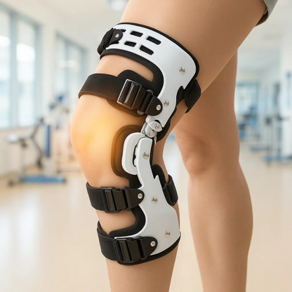 Comfortable Knee Support Wrap with Stability Strap