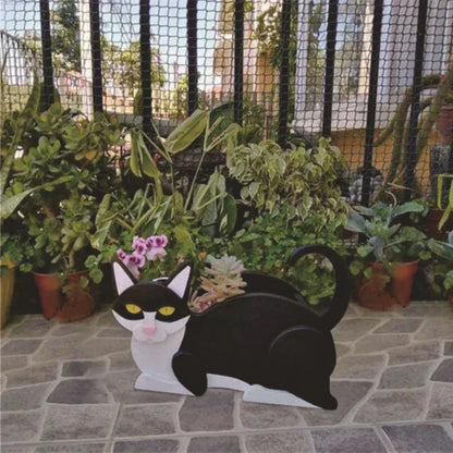 Cute Kitty Garden Planter Set