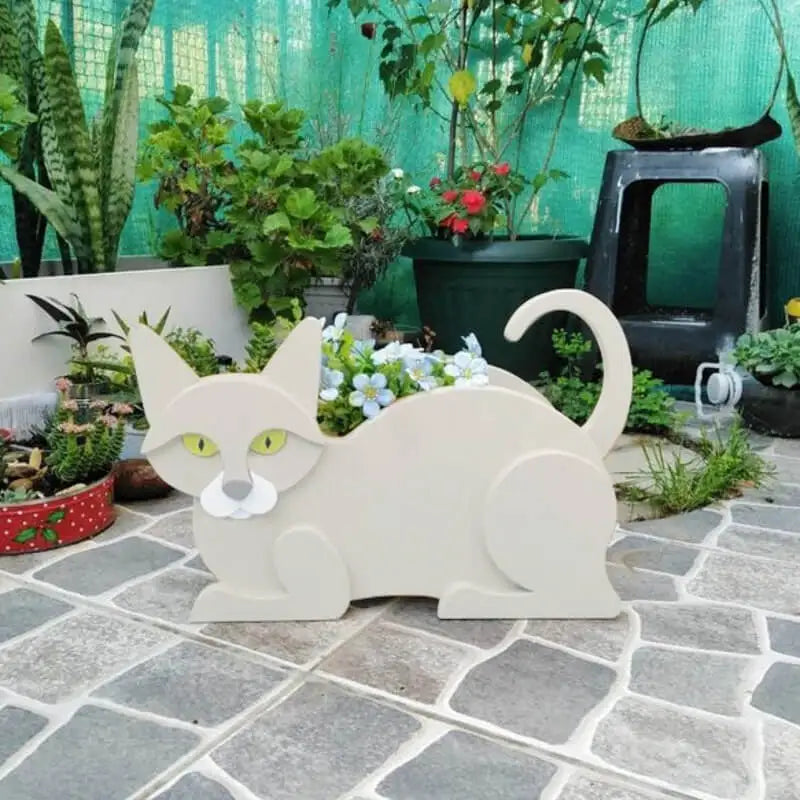 Cute Kitty Garden Planter Set - Luxicro