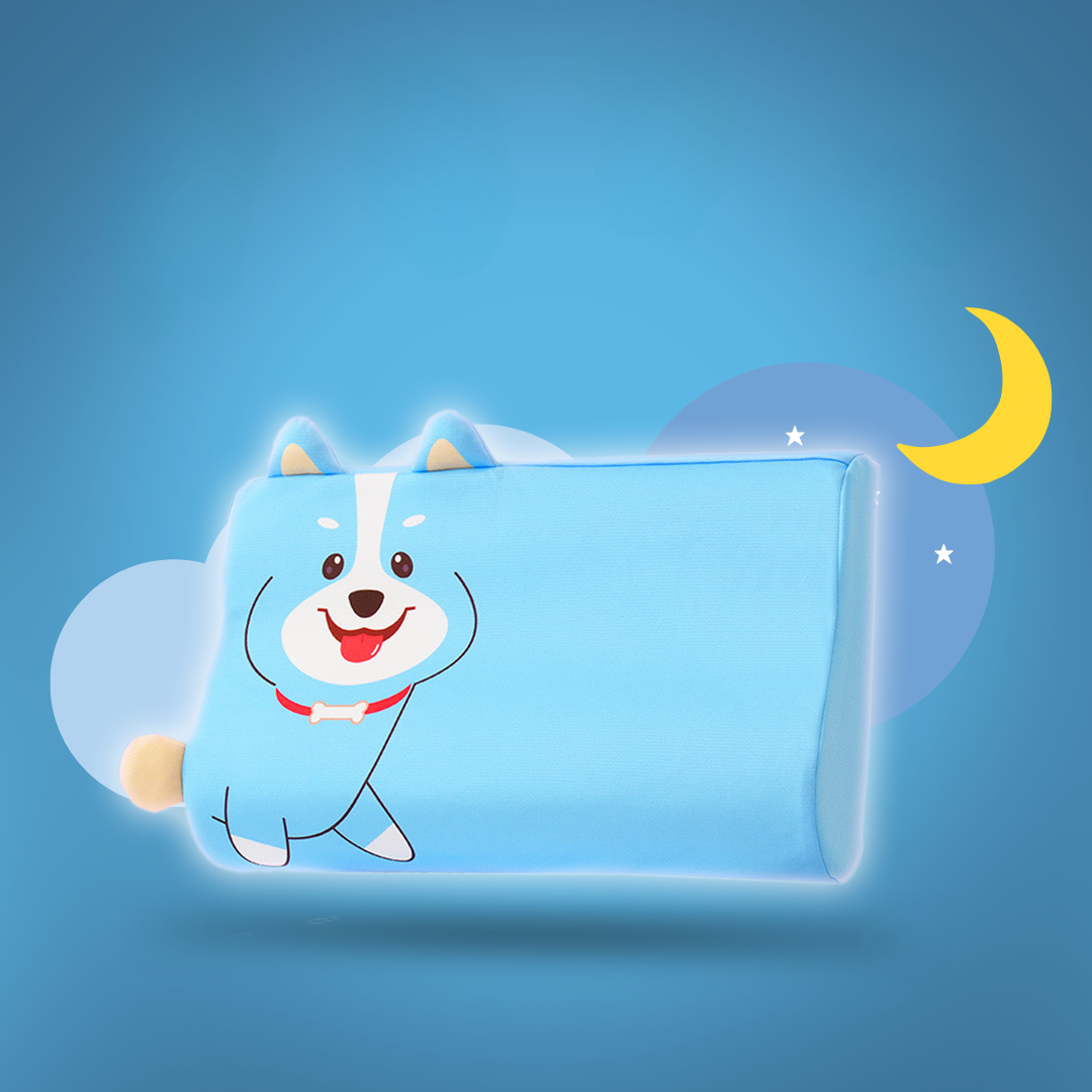 Soft Childrens Contour Foam Pillow - Luxicro
