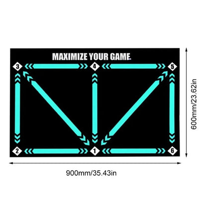 Fun Kids Soccer Training Mat with Online Lessons
