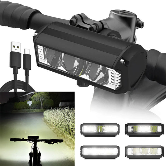 Bright High Power Bicycle Front Light - Luxicro