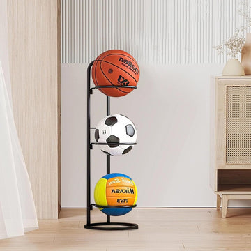 Compact Sports Ball Storage Shelf