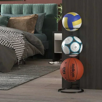 Compact Sports Ball Storage Shelf