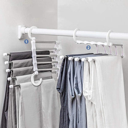 5 in 1 Folding Storage Rack Hanger