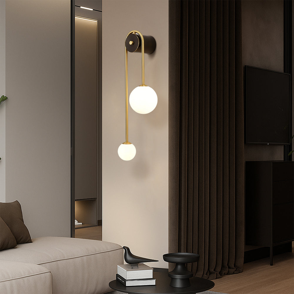 Contemporary Arc Wall Lamp