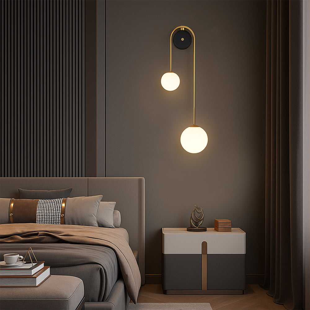 Contemporary Arc Wall Lamp