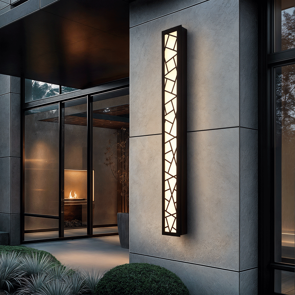 Bright Outdoor LED Porch Wall Light for Garden