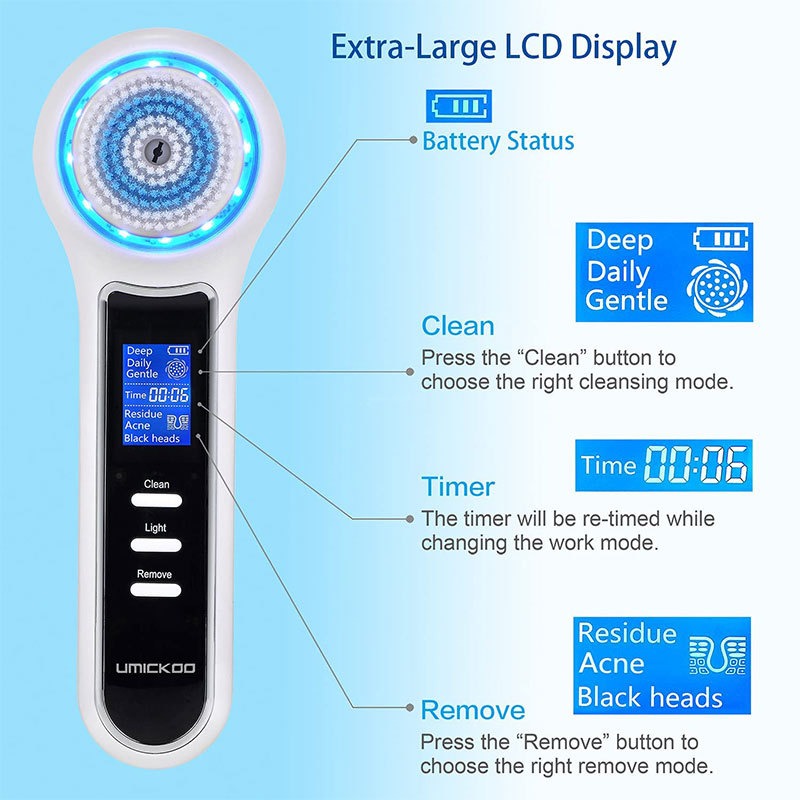 Advanced 3-in-1 Sonic Face Cleanser System