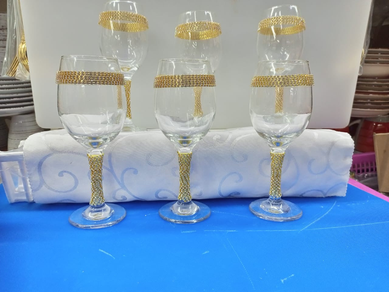 Premium Wine Glasses 6 Piece Set