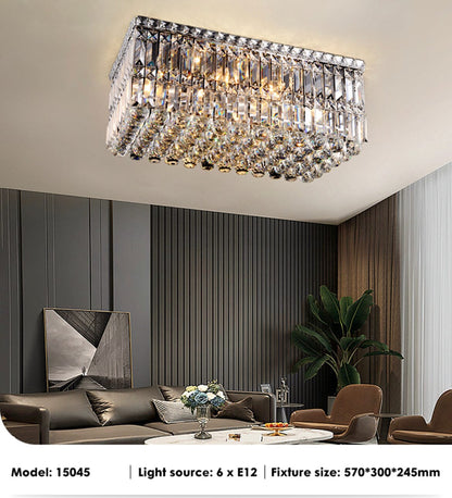 Luxurious Green Crystal Lighting Fixtures