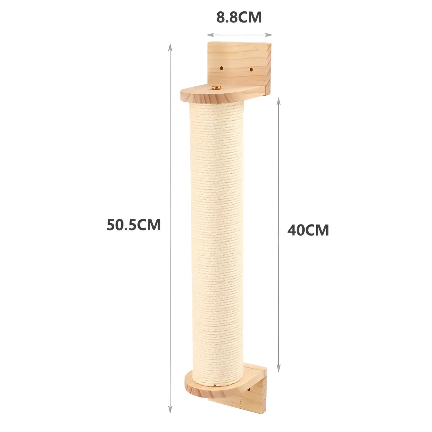 Cat Tower Shelf with Scratch Post