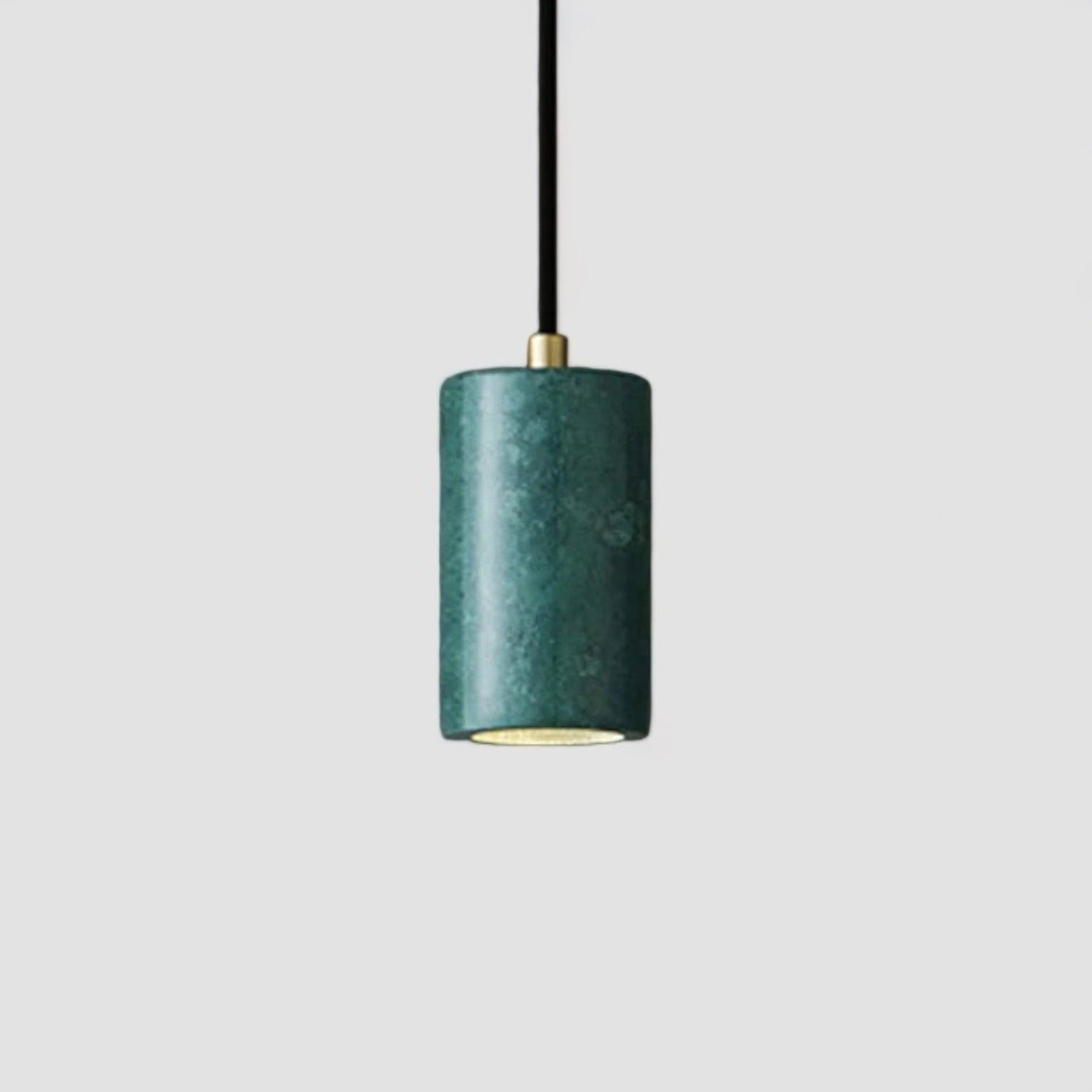 Elegant Stone Pendant LED Lamp