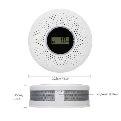 Smart Home Smoke and CO Alarm Detector