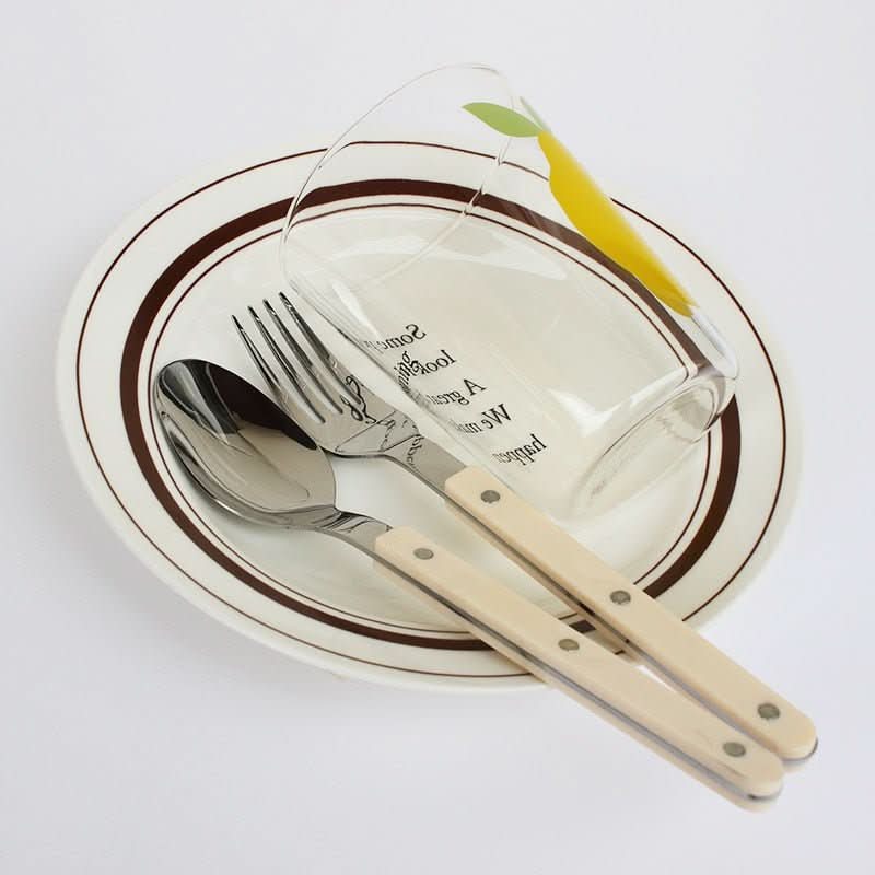 Custom Engraved 24 Piece Silver Cutlery Set