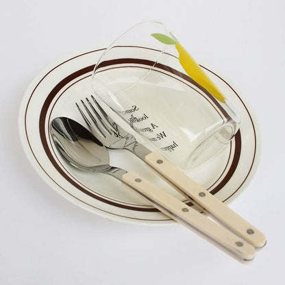Custom Engraved 24 Piece Silver Cutlery Set