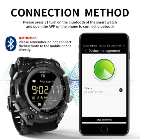 Rugged Outdoor GPS Smartwatch