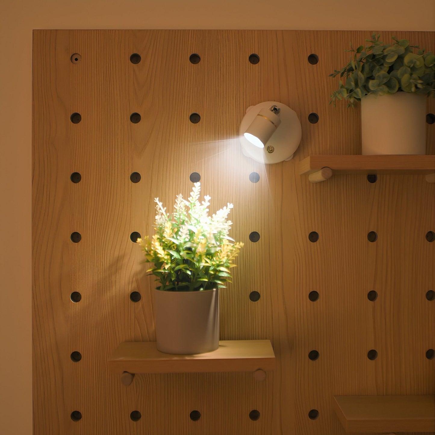 Bright LED Wall Lamp with Dimmer and Remote - Luxicro
