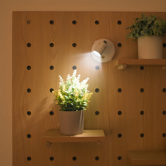 Bright LED Wall Lamp with Dimmer and Remote - Luxicro