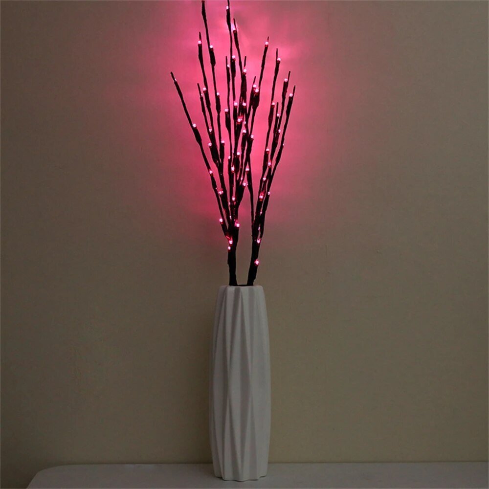 Warm Ambient Wooden Table Light