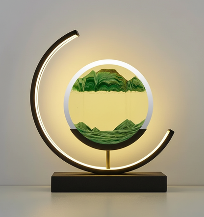 Beautiful Desert Scene Table Lamp