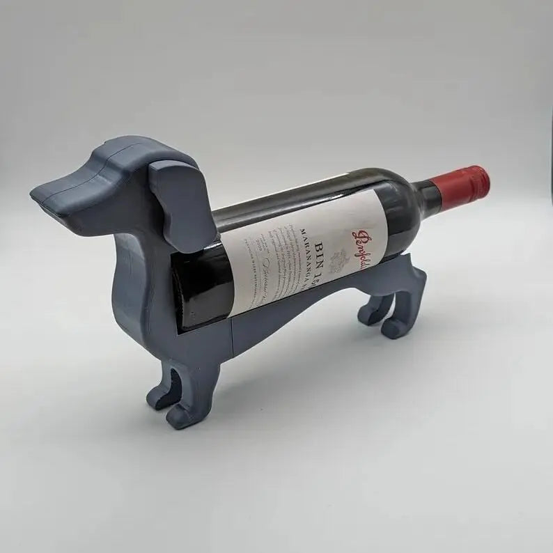 Cute Dog Wine Bottle Table Holder