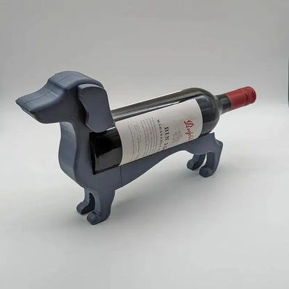 Cute Dog Wine Bottle Table Holder
