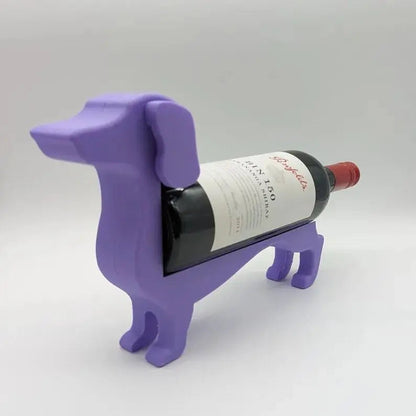 Cute Dog Wine Bottle Table Holder