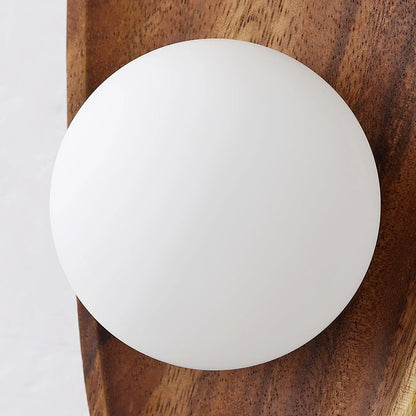Rustic Wood Wall Light