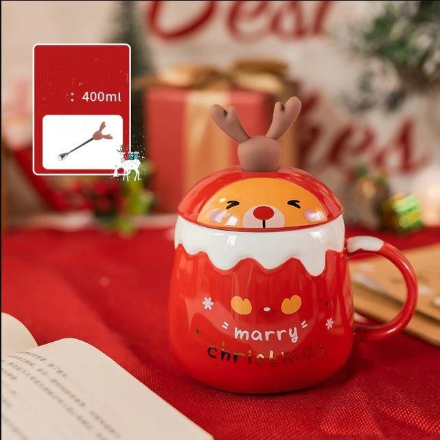 Colorful 3D Christmas Tree Coffee Mug