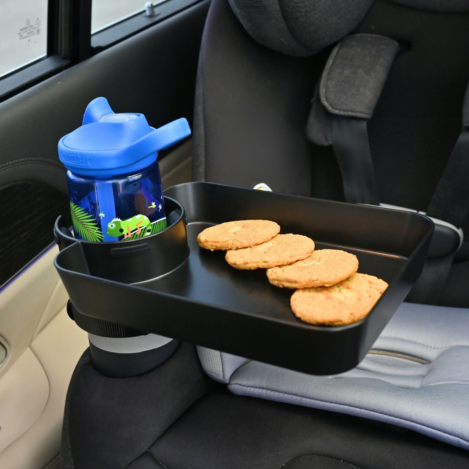 Safe Kids Car Tablet Mount Adjustable Tray - Luxicro