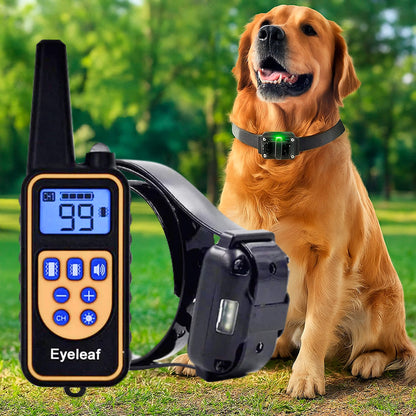 Durable Wireless Pet Training Collar with Remote