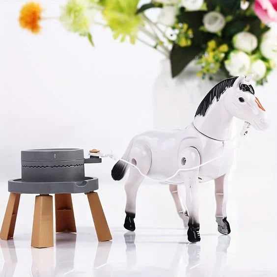 Colorful Kids Horse Ride On Toy