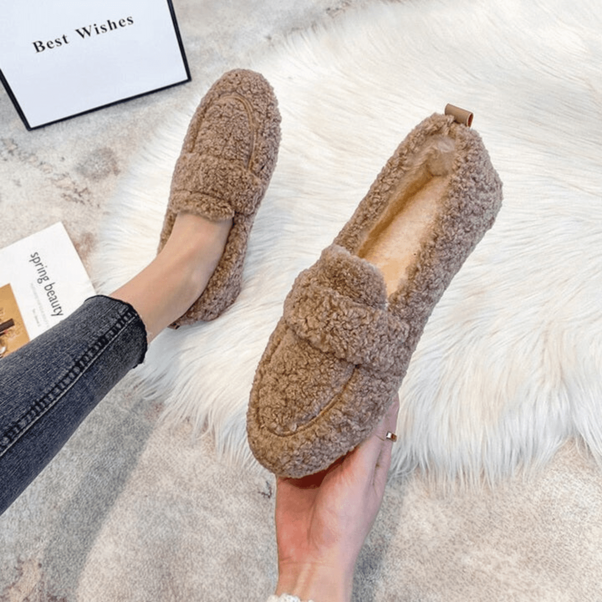 Cozy Fleece Lined Winter Slippers - Luxicro