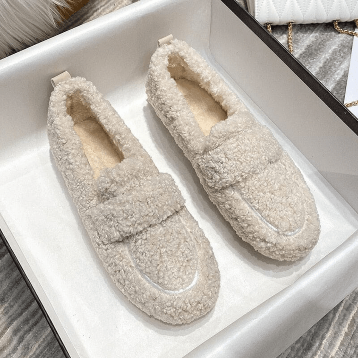 Cozy Fleece Lined Winter Slippers