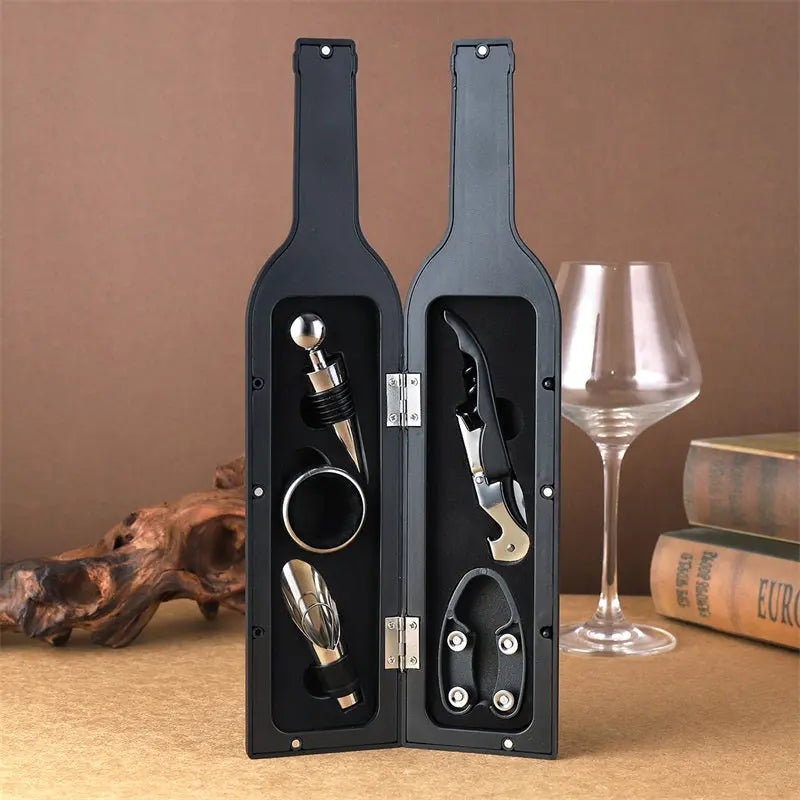 Wine Lovers 5-Piece Gift Set - Luxicro