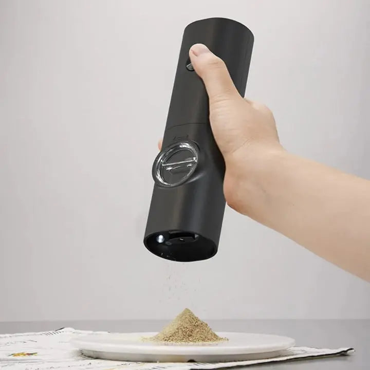 Premium Electric Salt Pepper Grinder with LED Light