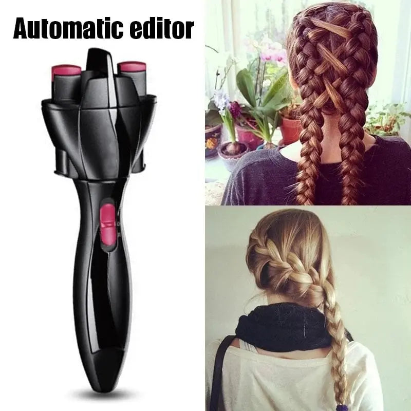 Automatic Hair Braider for Easy Home Styling
