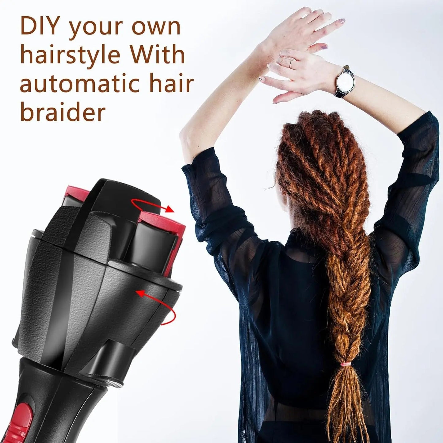Automatic Hair Braider for Easy Home Styling