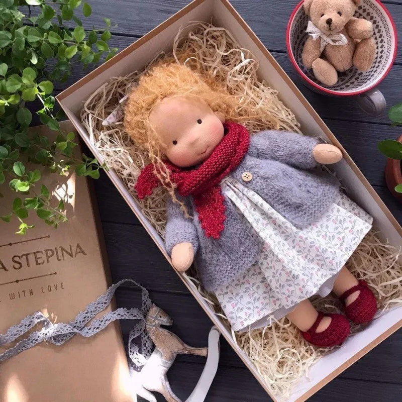 Cuddly Handmade Doll Soft Toy for Kids