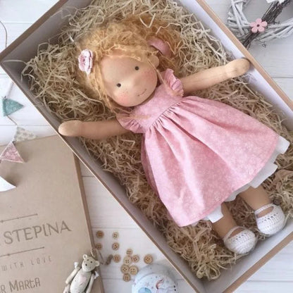 Cuddly Handmade Doll Soft Toy for Kids