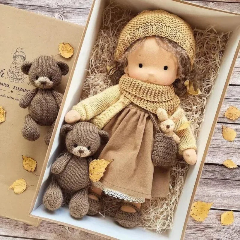 Cuddly Handmade Doll Soft Toy for Kids