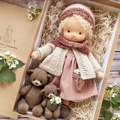Cuddly Handmade Doll Soft Toy for Kids