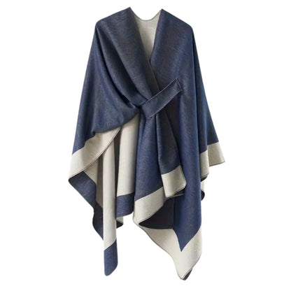 Fashionable Wrap Poncho Cape