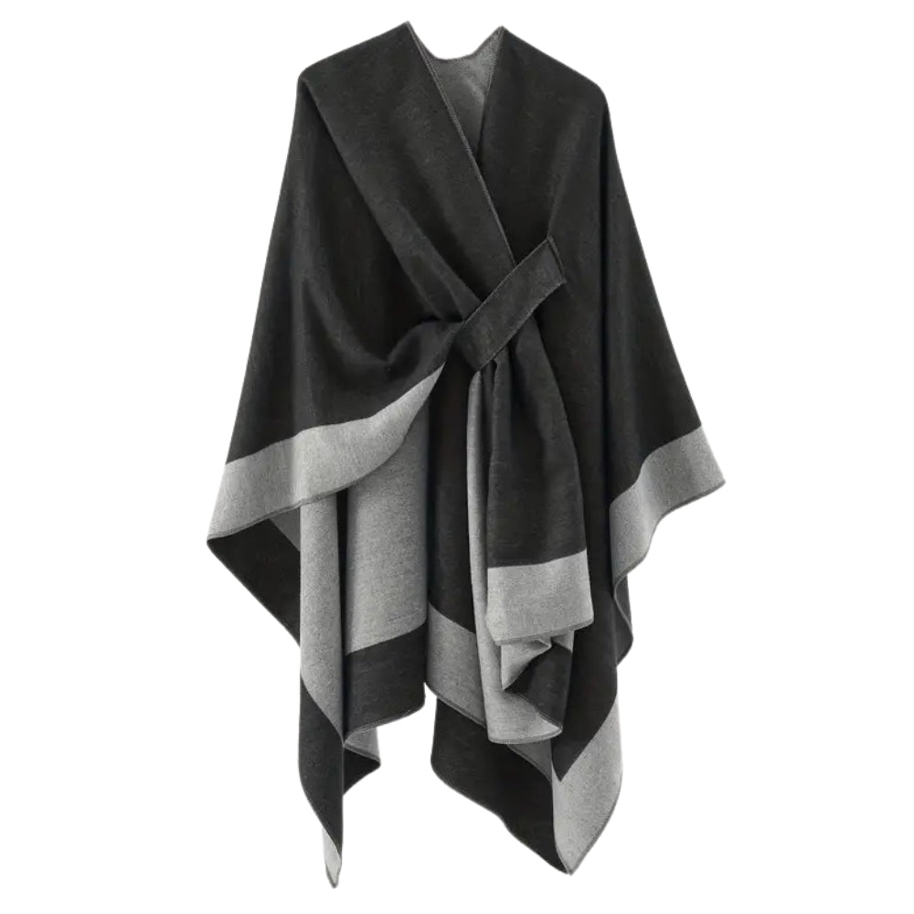 Fashionable Wrap Poncho Cape