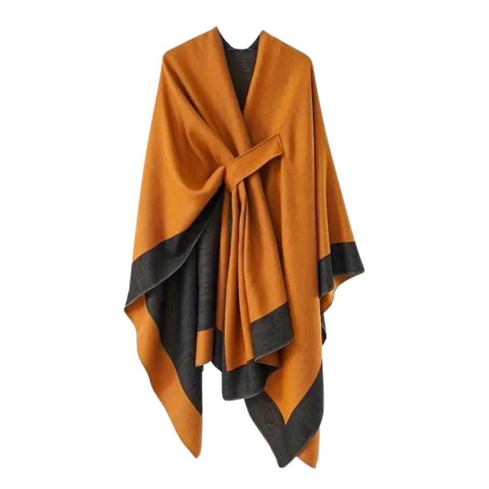 Fashionable Wrap Poncho Cape