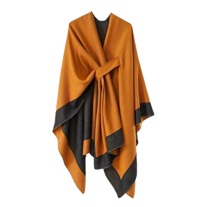 Fashionable Wrap Poncho Cape