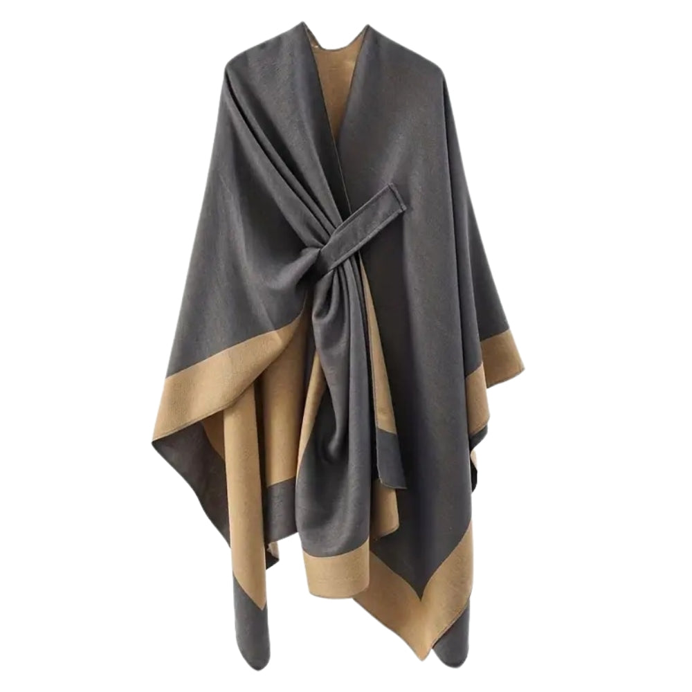 Fashionable Wrap Poncho Cape
